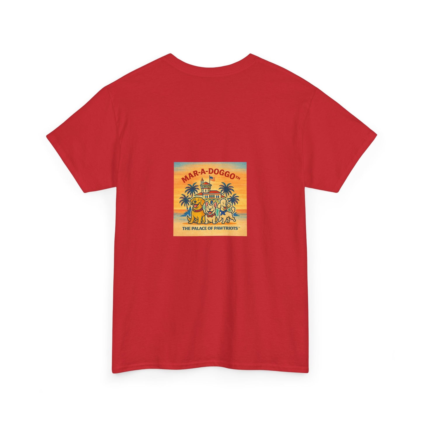 T-Shirt — "Mar-A-DoggO" Patriotic Dog Tee (Land of the Free)