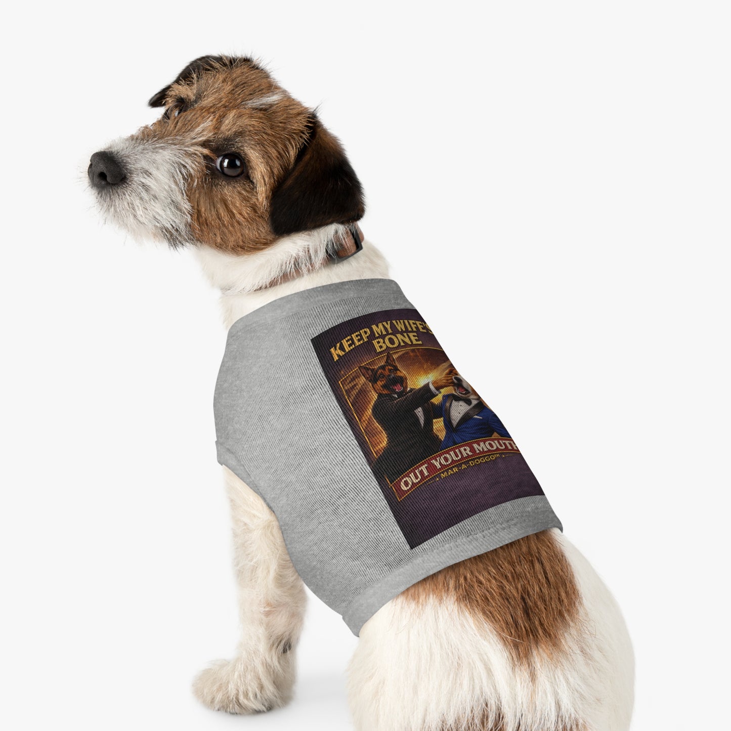 Keep My Wife's Bone Out Your Mouth! (Doggo Tank Top)