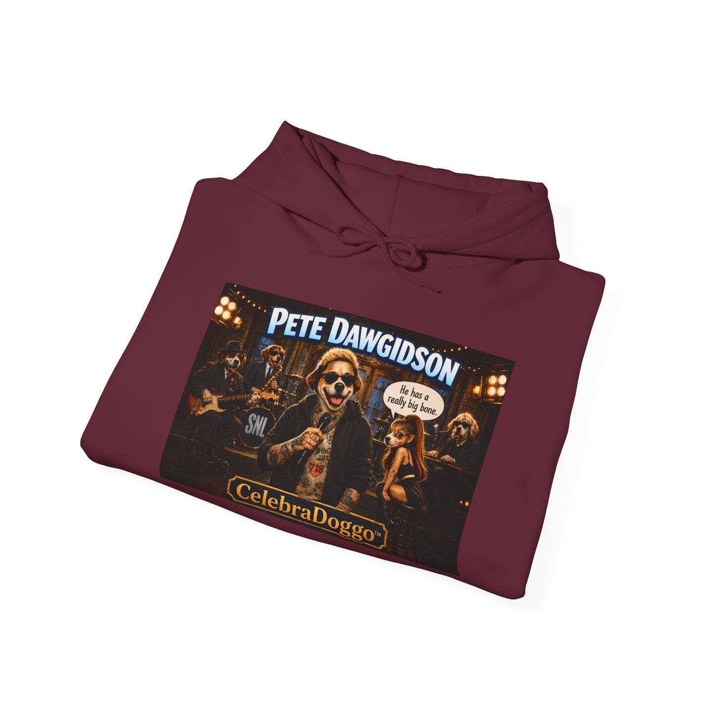Pete Dawgidson 'Celebrate Bro' Hoodie — Graphic Celebrity Comedy Pullover