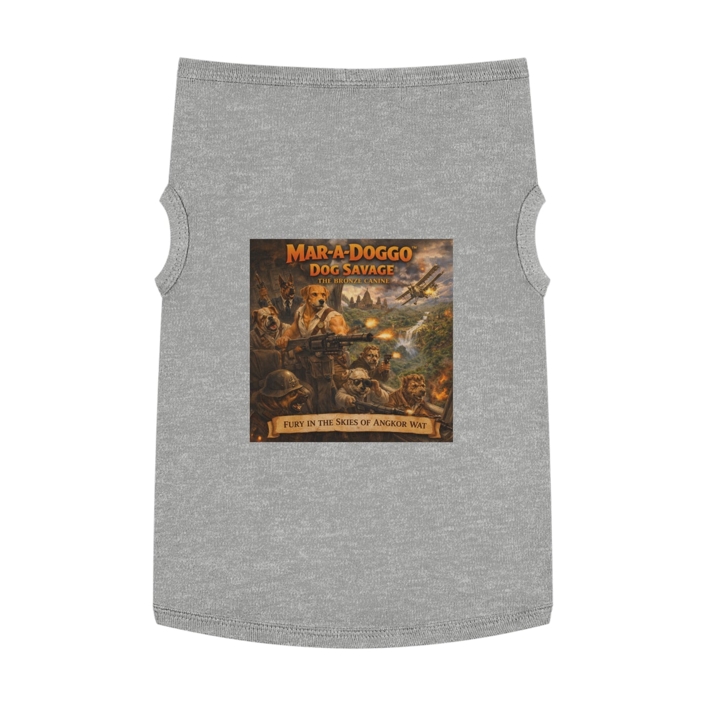 Fury In The Skies Of Angkor Wat (Doggo Tank Top)