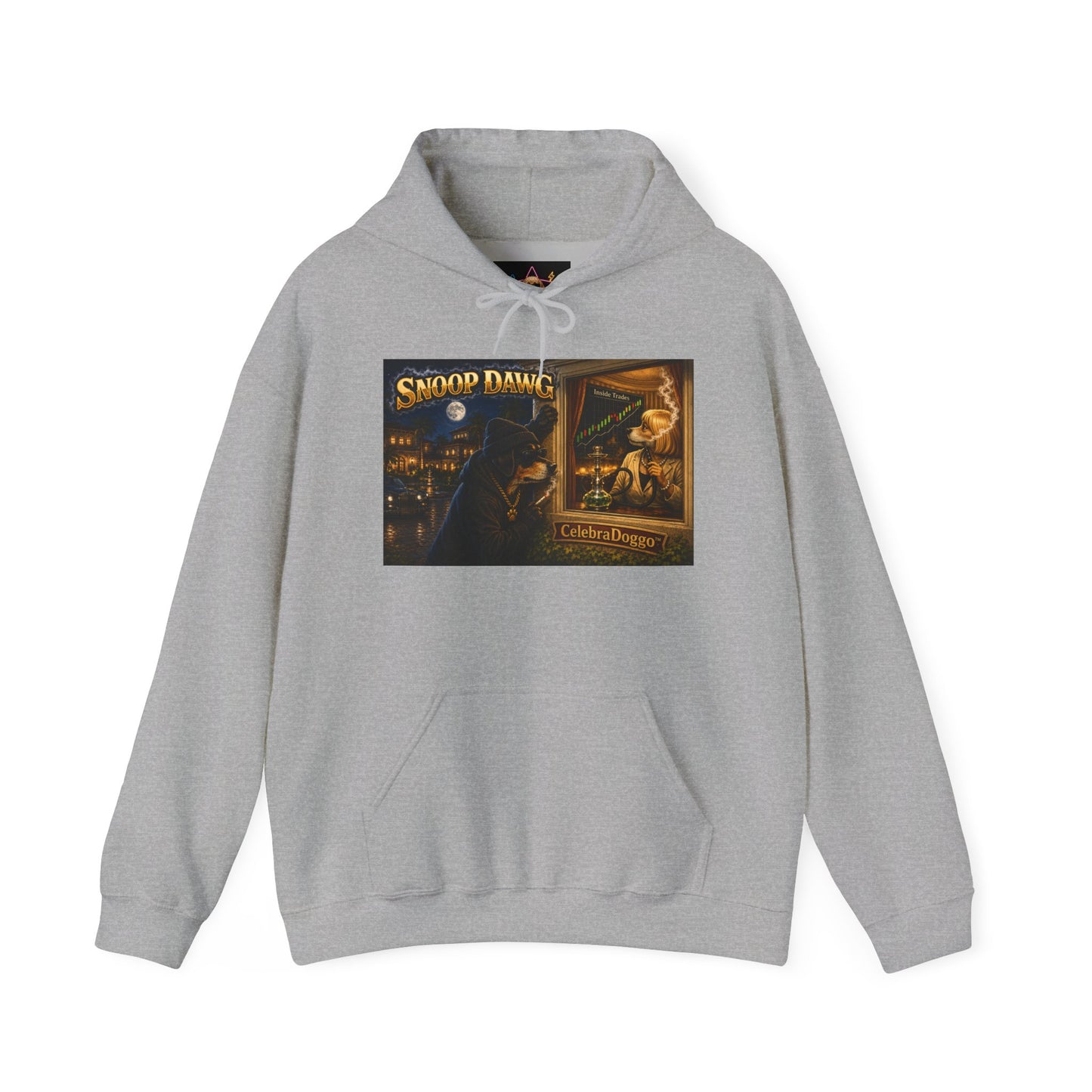 "Snoop Dawg" Tribute Hoodie — Retro Neon Graphic Pullover