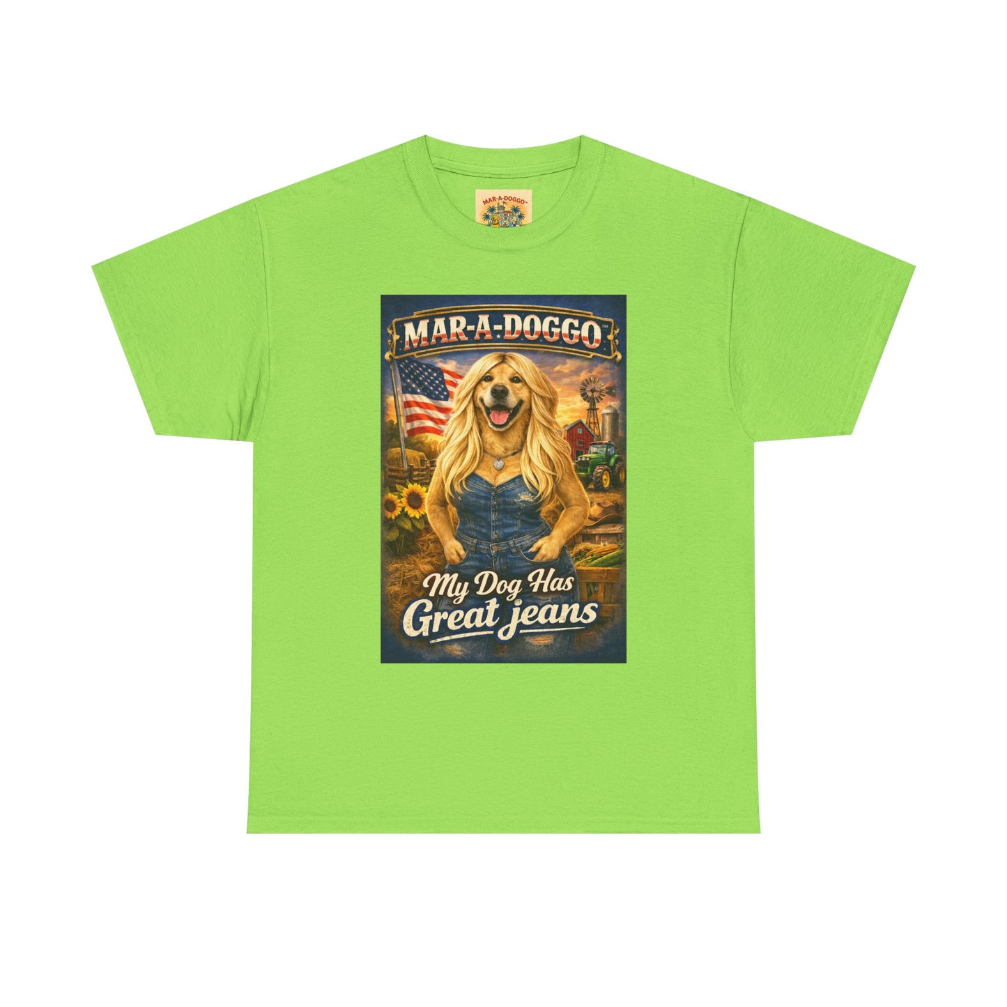 Mar-A-Doggo 'My Dog Has Great Jeans' T-Shirt