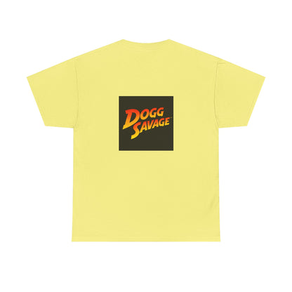 Graphic Tee — "Dogg Savage: Escape From Palenque Temple" Adventure Shirt