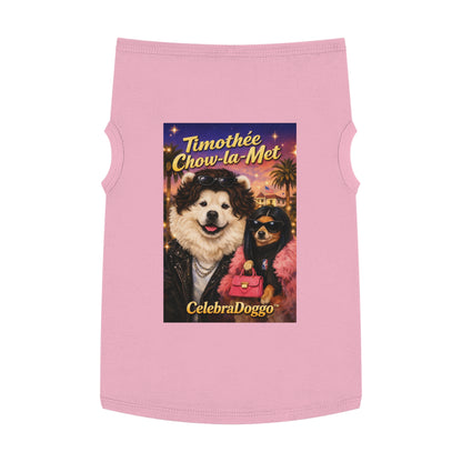 "Timothée Chow-la-Met" Glam Pet Shirt