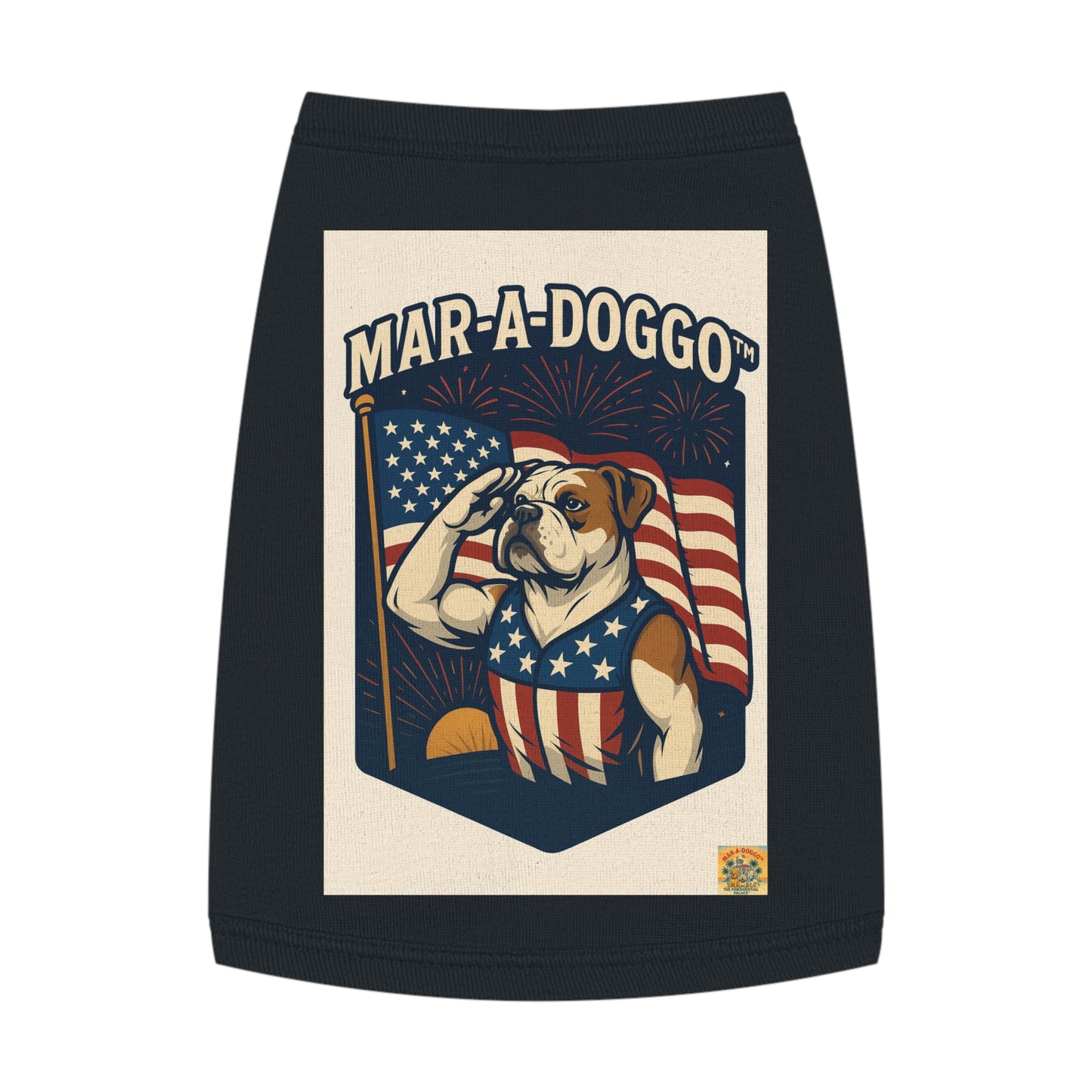 Salute The Flag (Doggo Tank Top)