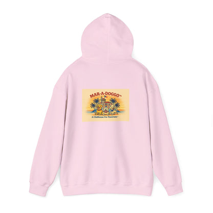 Dog Lover Hoodie — “MAR-A-DOGGO: My Dog Has Great Jeans” Graphic Pullover