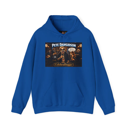 Pete Dawgidson 'Celebrate Bro' Hoodie — Graphic Celebrity Comedy Pullover