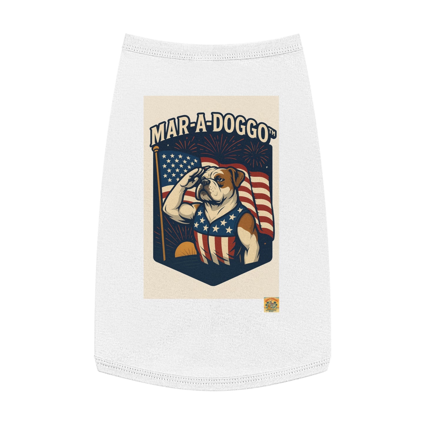 Salute The Flag (Doggo Tank Top)