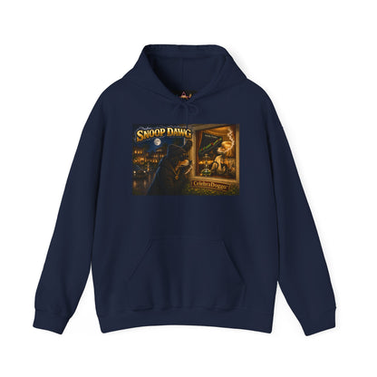"Snoop Dawg" Tribute Hoodie — Retro Neon Graphic Pullover