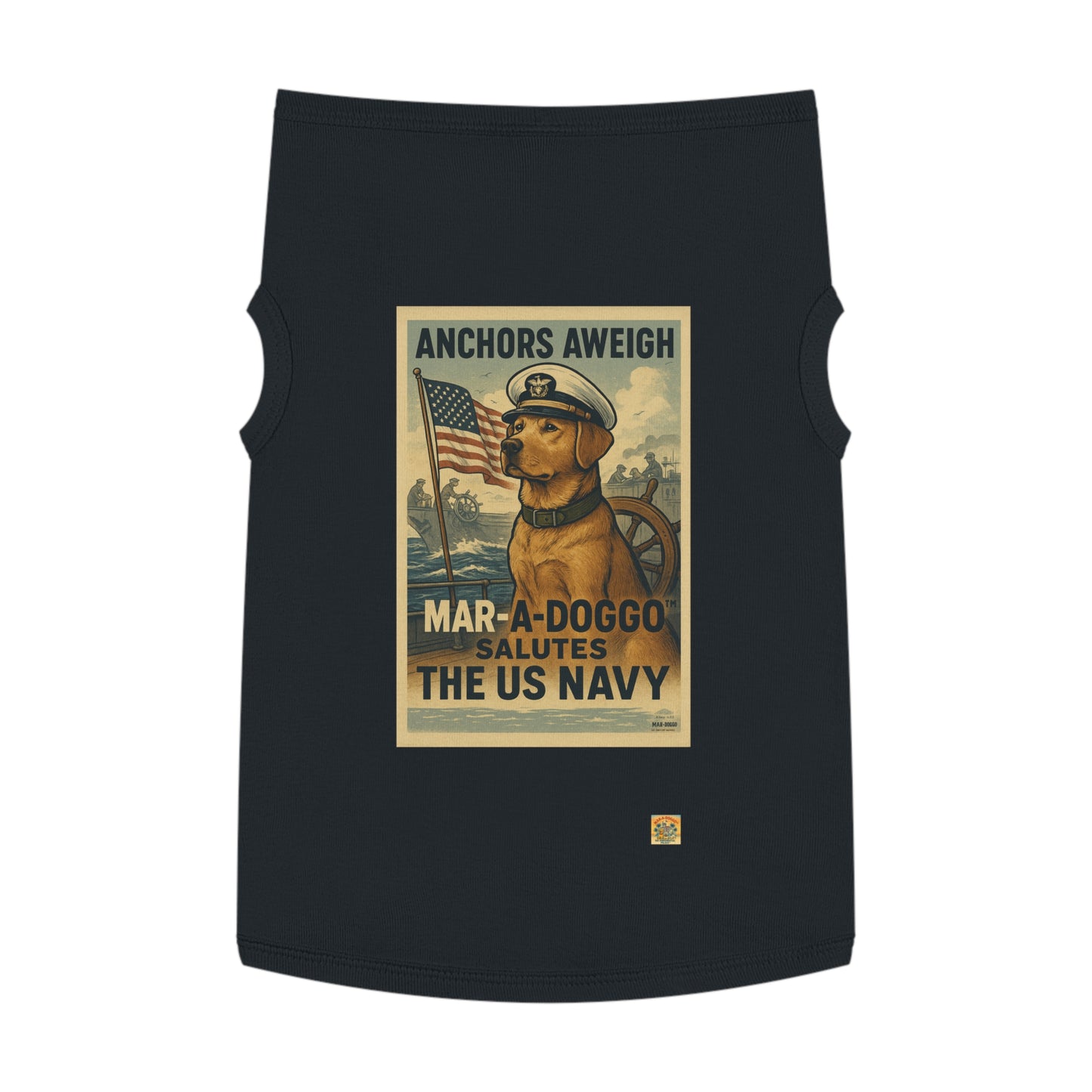 Anchors Aweigh (Doggo Tank Top)