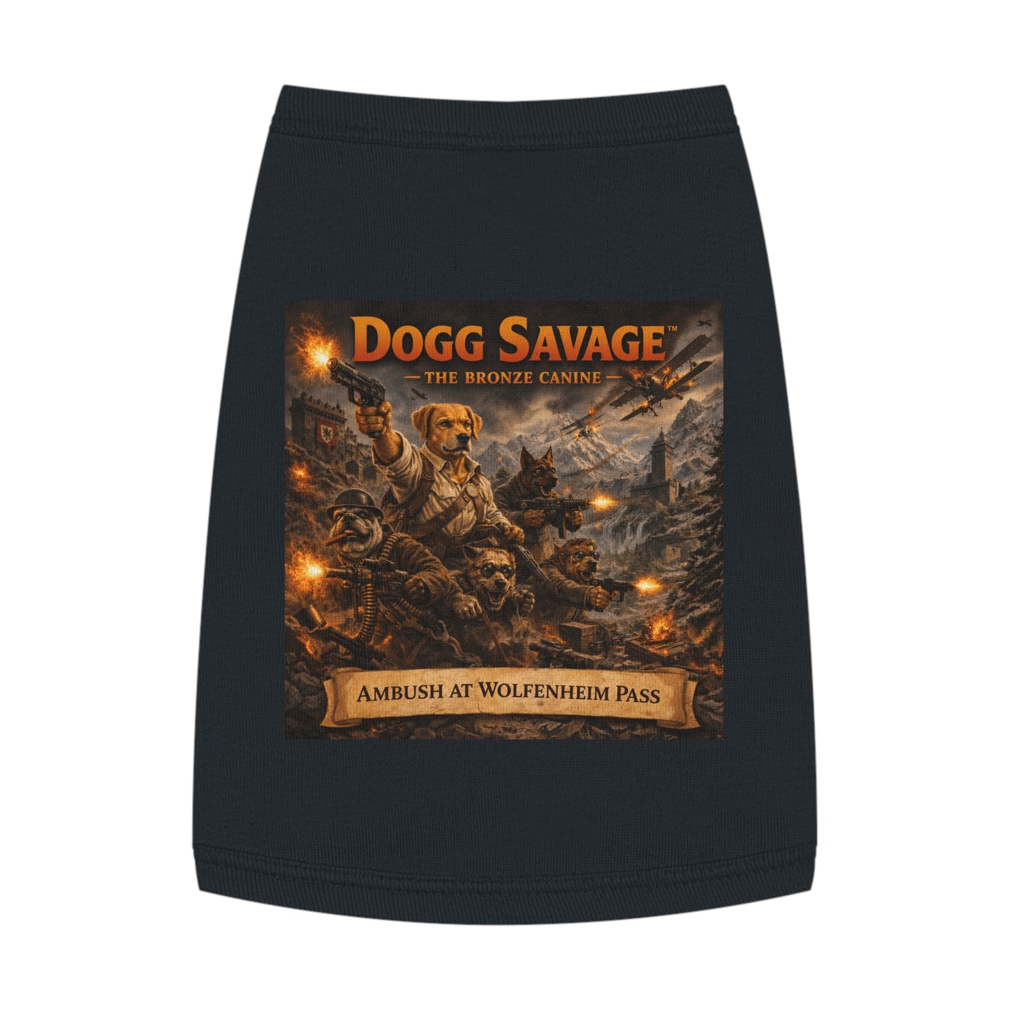 Dog Shirt - "Ambush At Wolfenheim Pass"