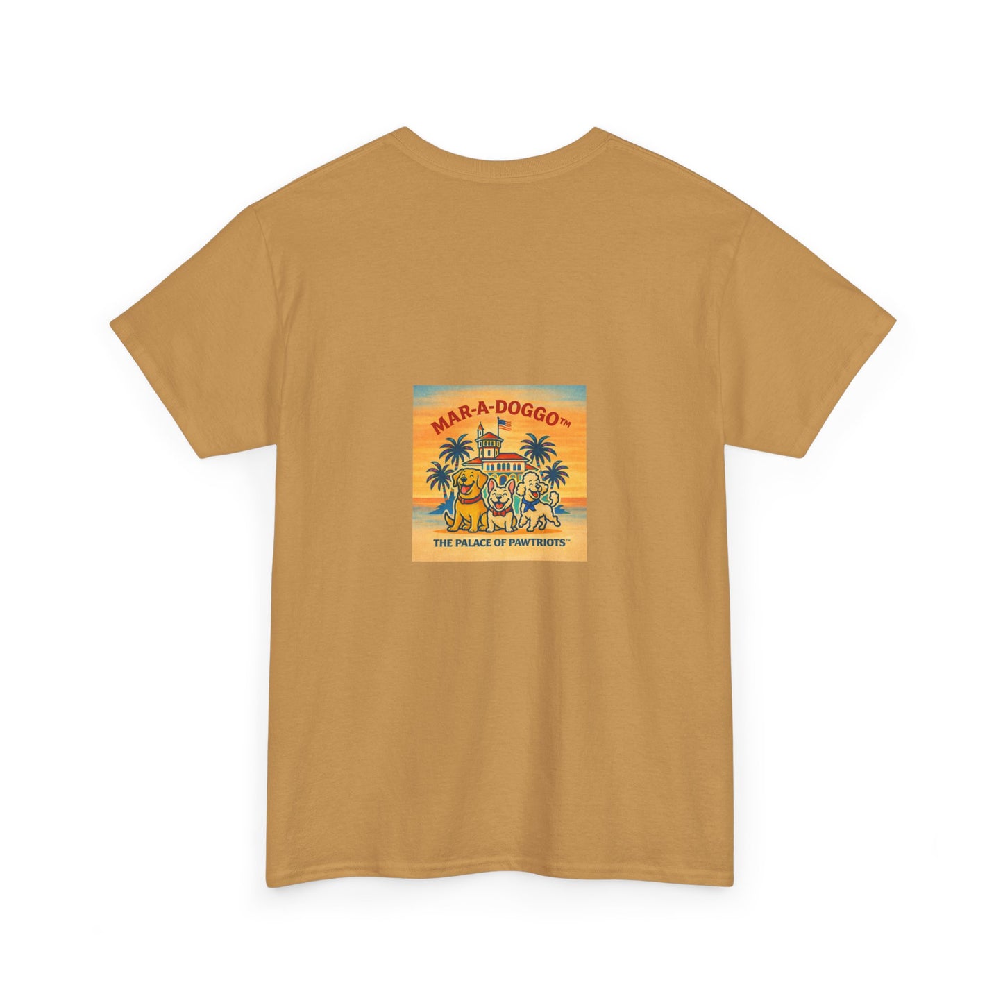 T-Shirt — "Mar-A-DoggO" Patriotic Dog Tee (Land of the Free)