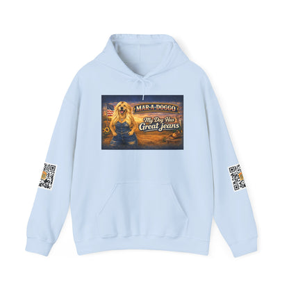 My Dog Has Great Jeans Hoodie