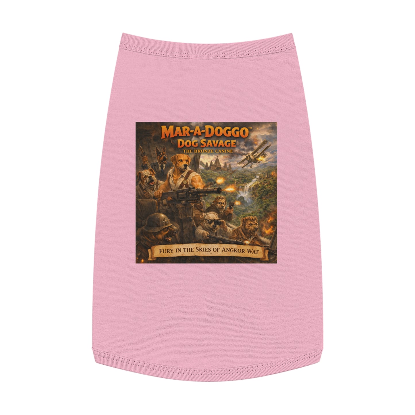 Fury In The Skies Of Angkor Wat (Doggo Tank Top)