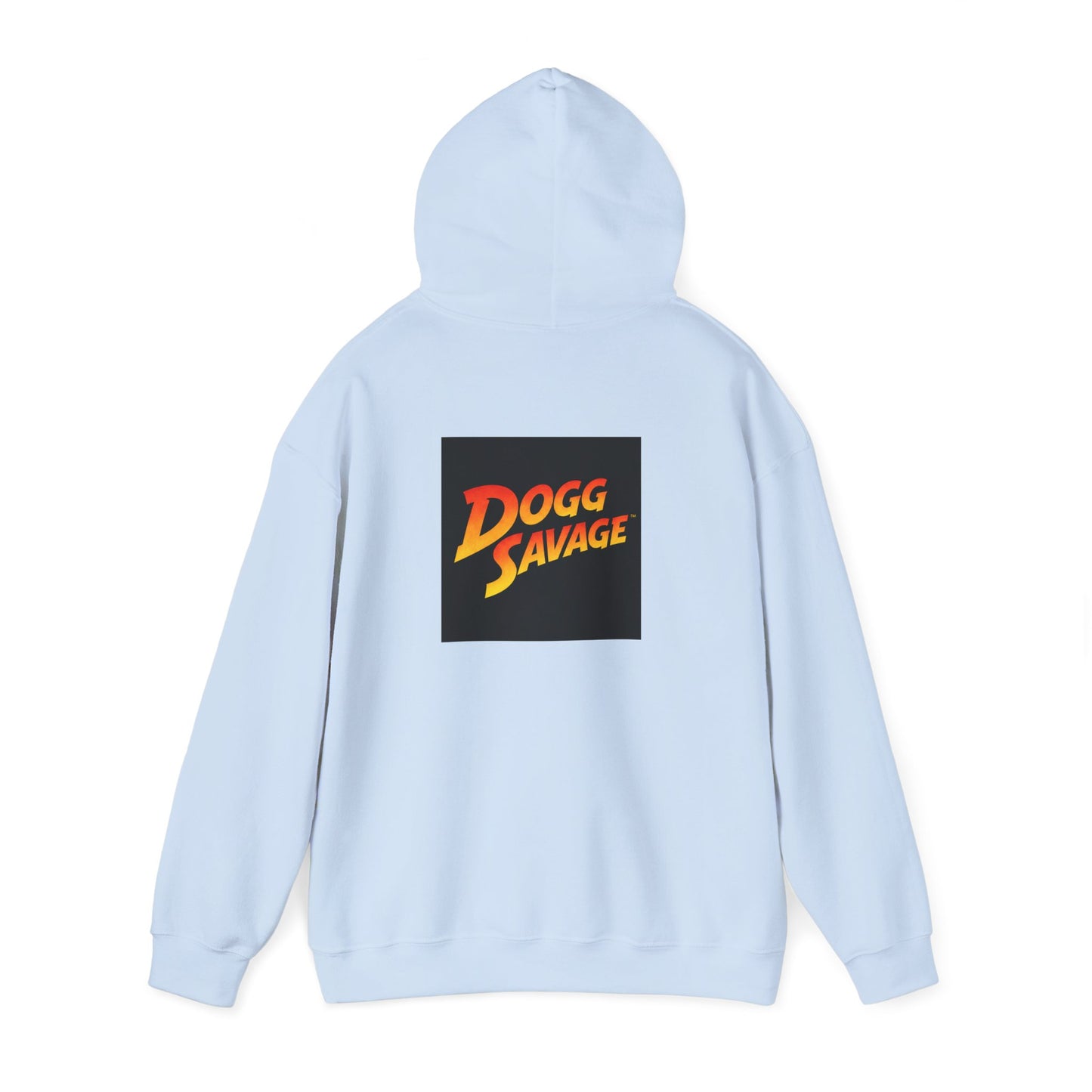Dogg Savage Vintage Adventure Hoodie "Fury In The Skies Of Angkor Wat" — Retro Logo Pullover