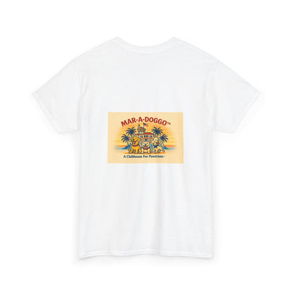 Mar-a-Duggo Patriotic Dog Tee — "We the Pupple" Vintage Americana T-Shirt