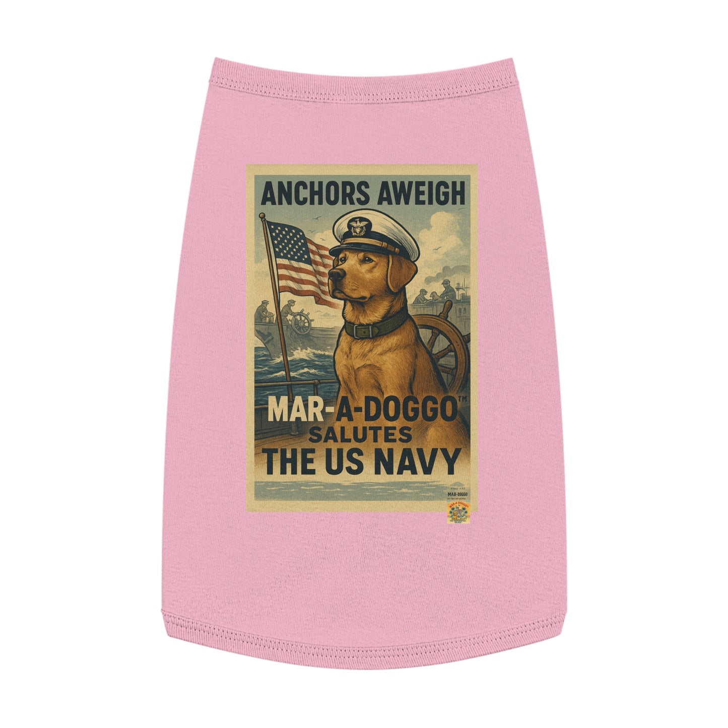Anchors Aweigh (Doggo Tank Top)