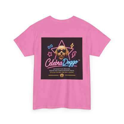 Dog Graphic Tee — "Snoop Dawg" Retro Party T-Shirt