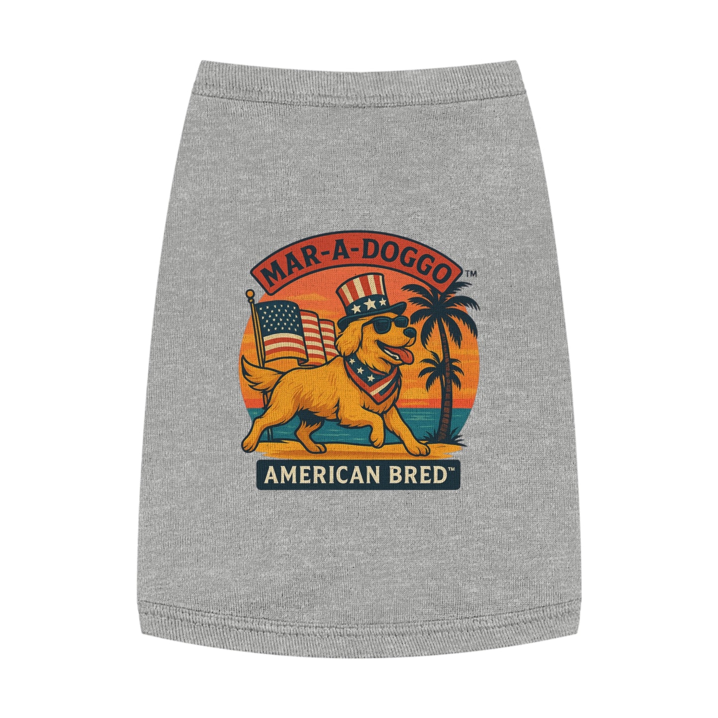 "American Bred" Mar-A-Doggo Dog Shirt