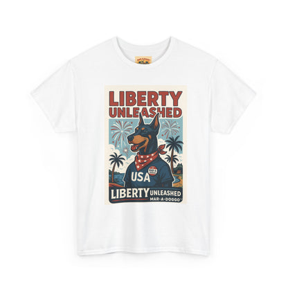 Liberty Unleashed USA Dog Graphic Tee