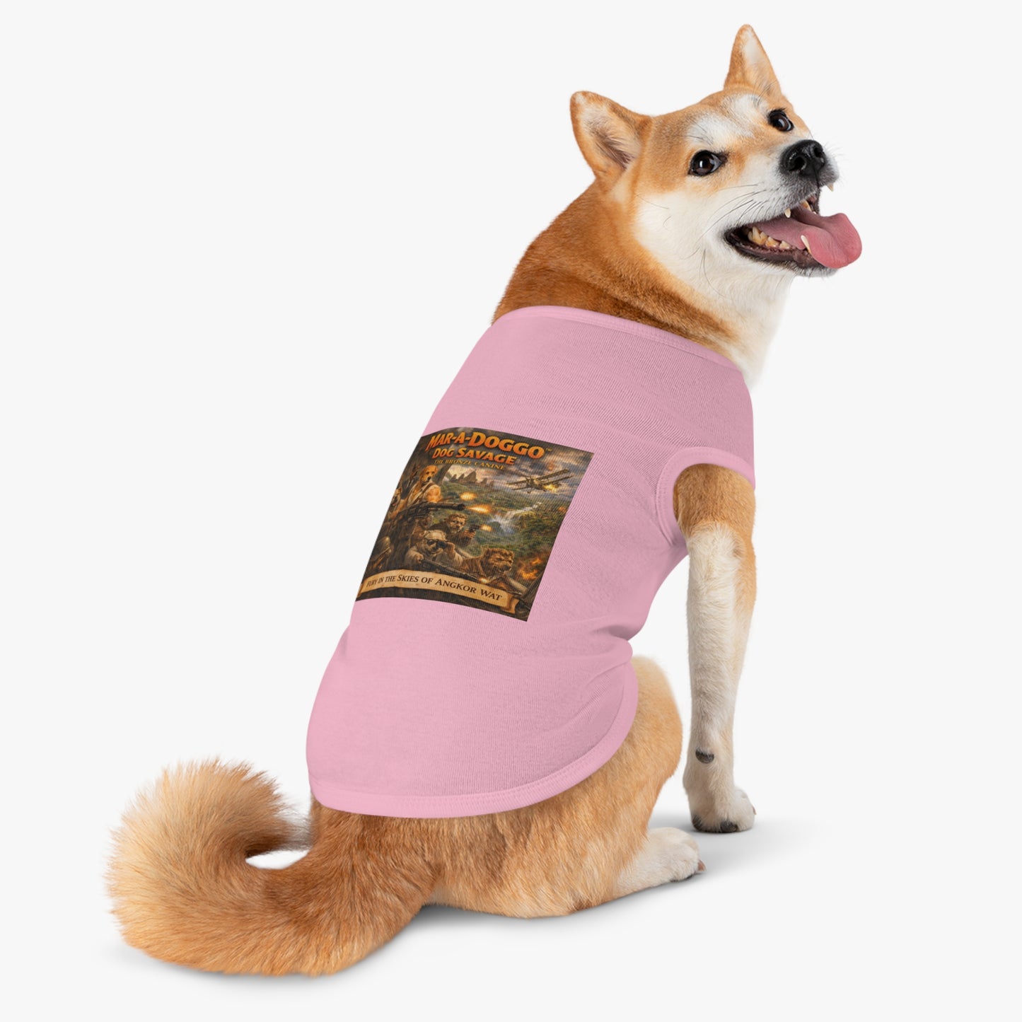 Fury In The Skies Of Angkor Wat (Doggo Tank Top)