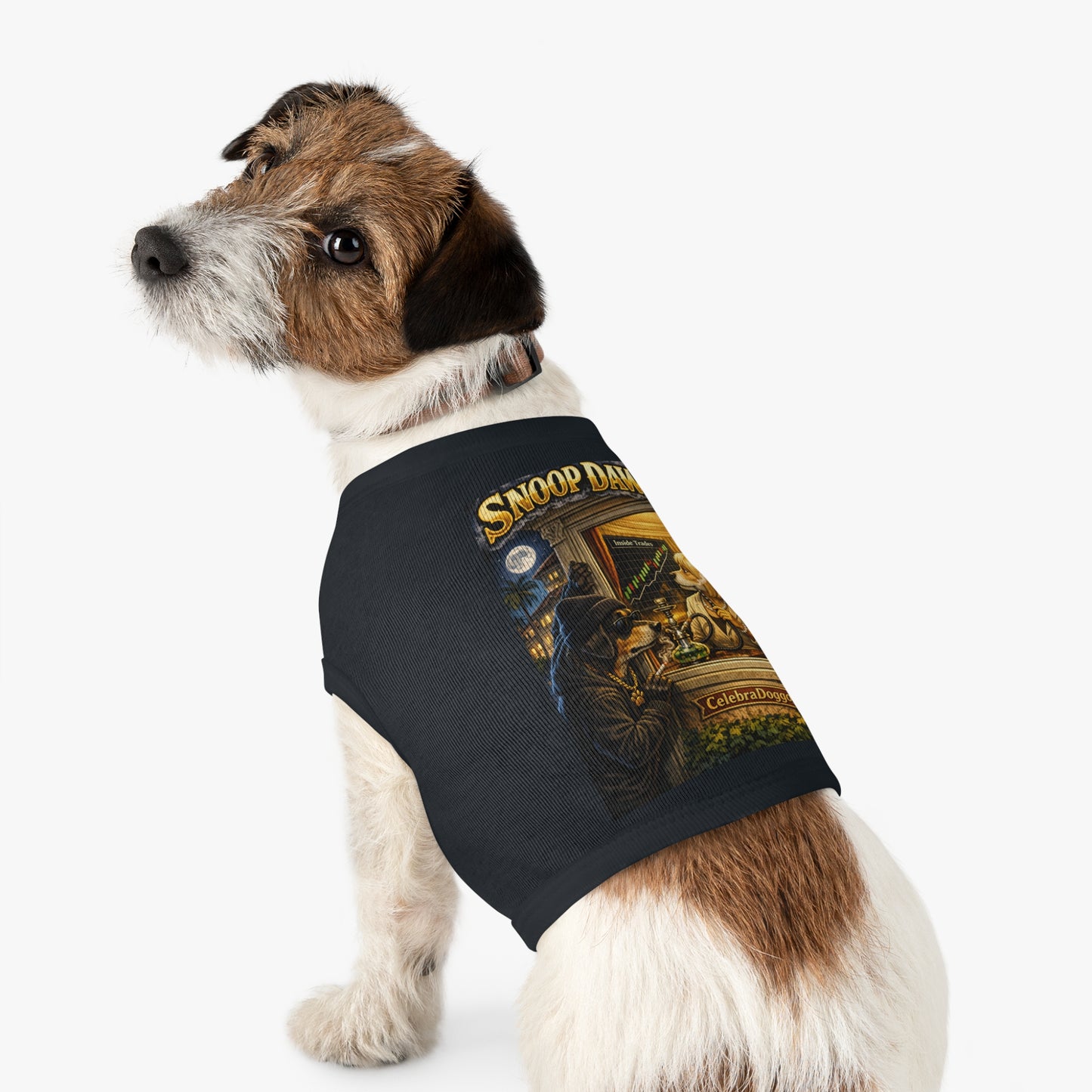 Dog Shirt "Snoop Dawg" Vintage Celebration Graphic