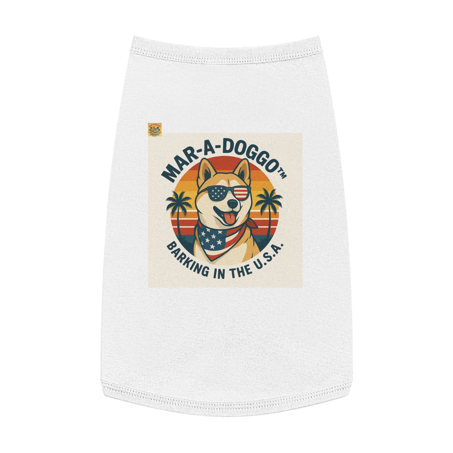 Barking In The USA (Doggo Tank Top)