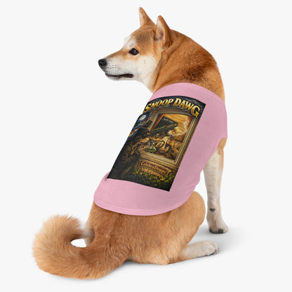 Dog Shirt "Snoop Dawg" Vintage Celebration Graphic