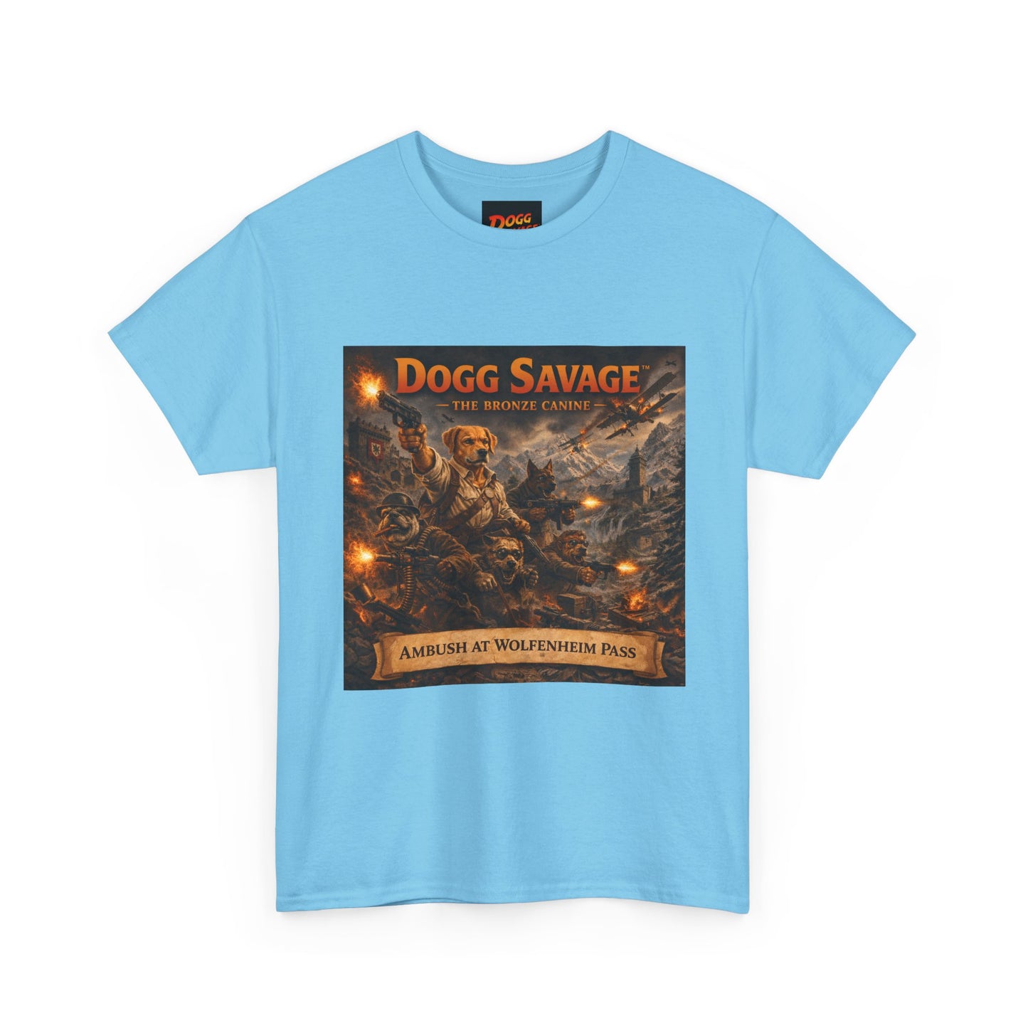 Dogg Savage Band Tee — 'Ambush at Wolfenheim Pass' Graphic T‑Shirt