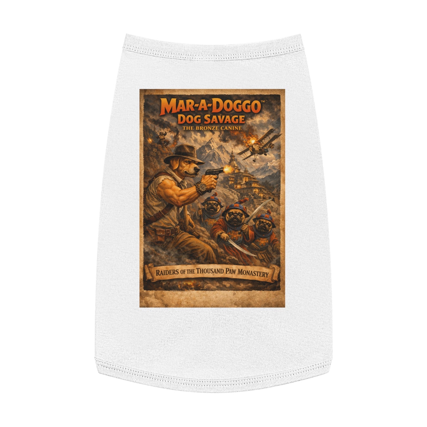 Raiders Of The Thousand Paw Monastery (Doggo Tank Top)