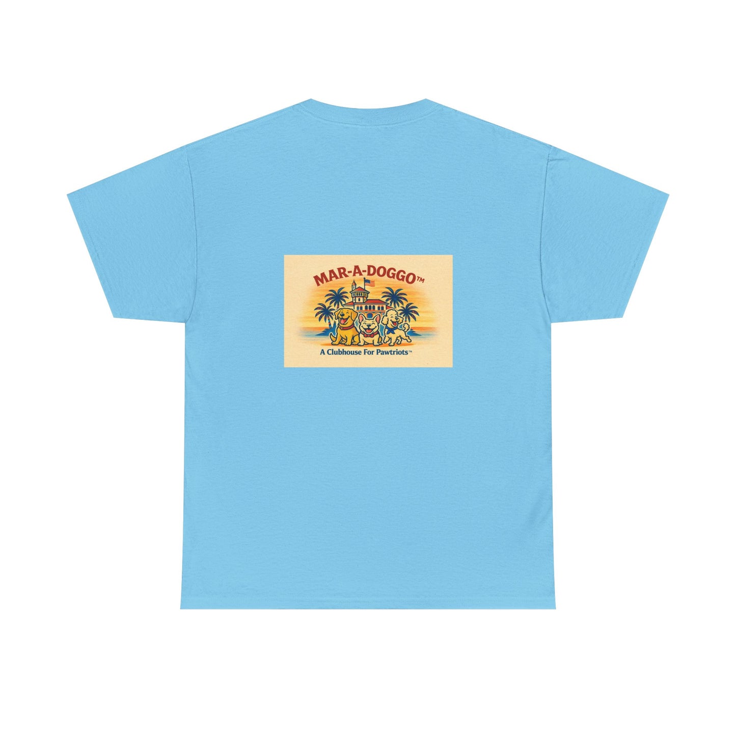 Anchors Aweigh Mar-a-Doggo Navy Tribute T-Shirt