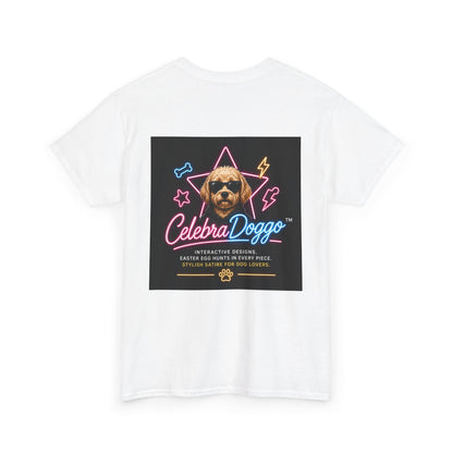 Dog Graphic Tee — "Snoop Dawg" Retro Party T-Shirt