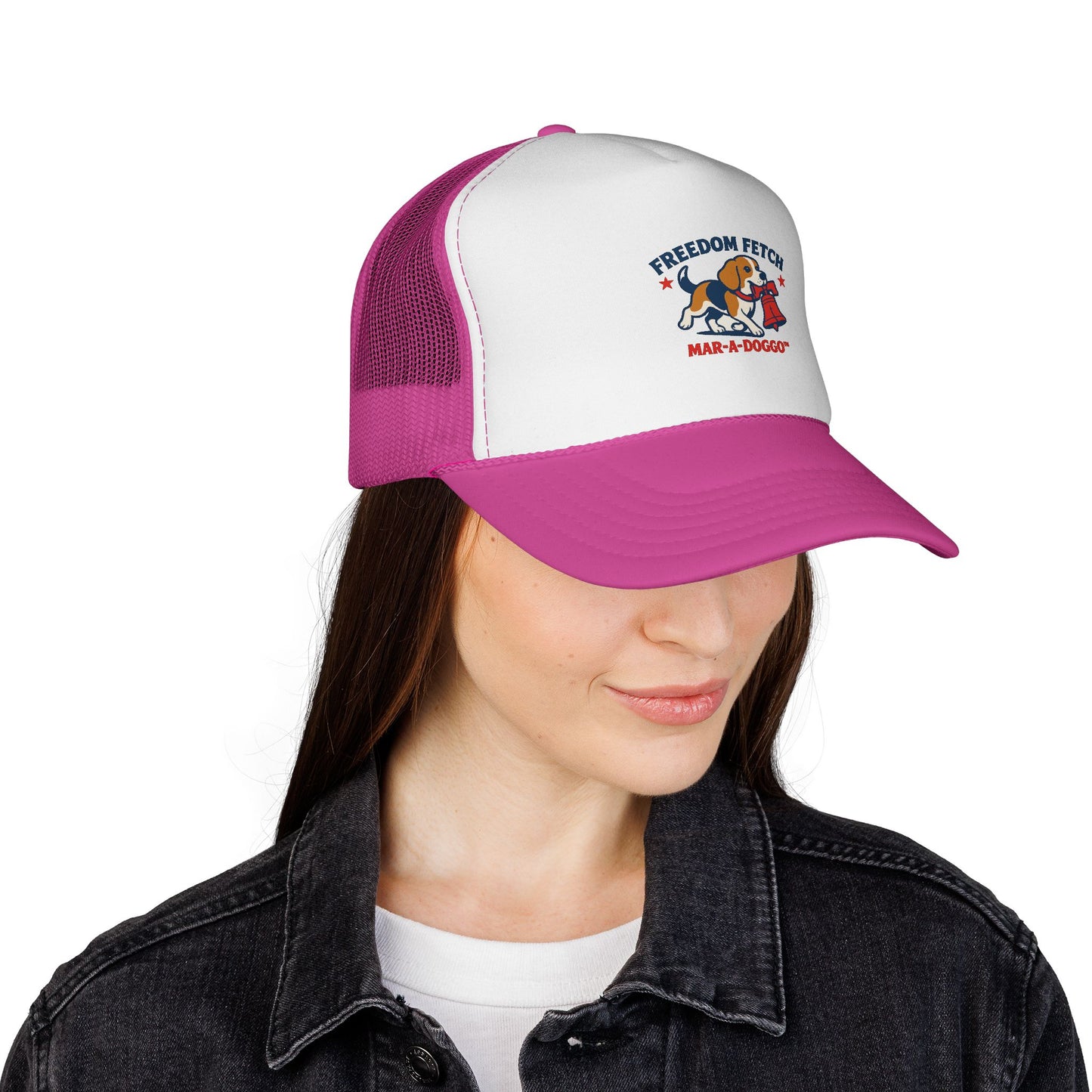 Freedom Fetch Trucker Cap (One Size Fits Most)