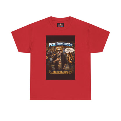 "Pete Dawgidson" Graphic Tee — Funny Dog Party T-Shirt