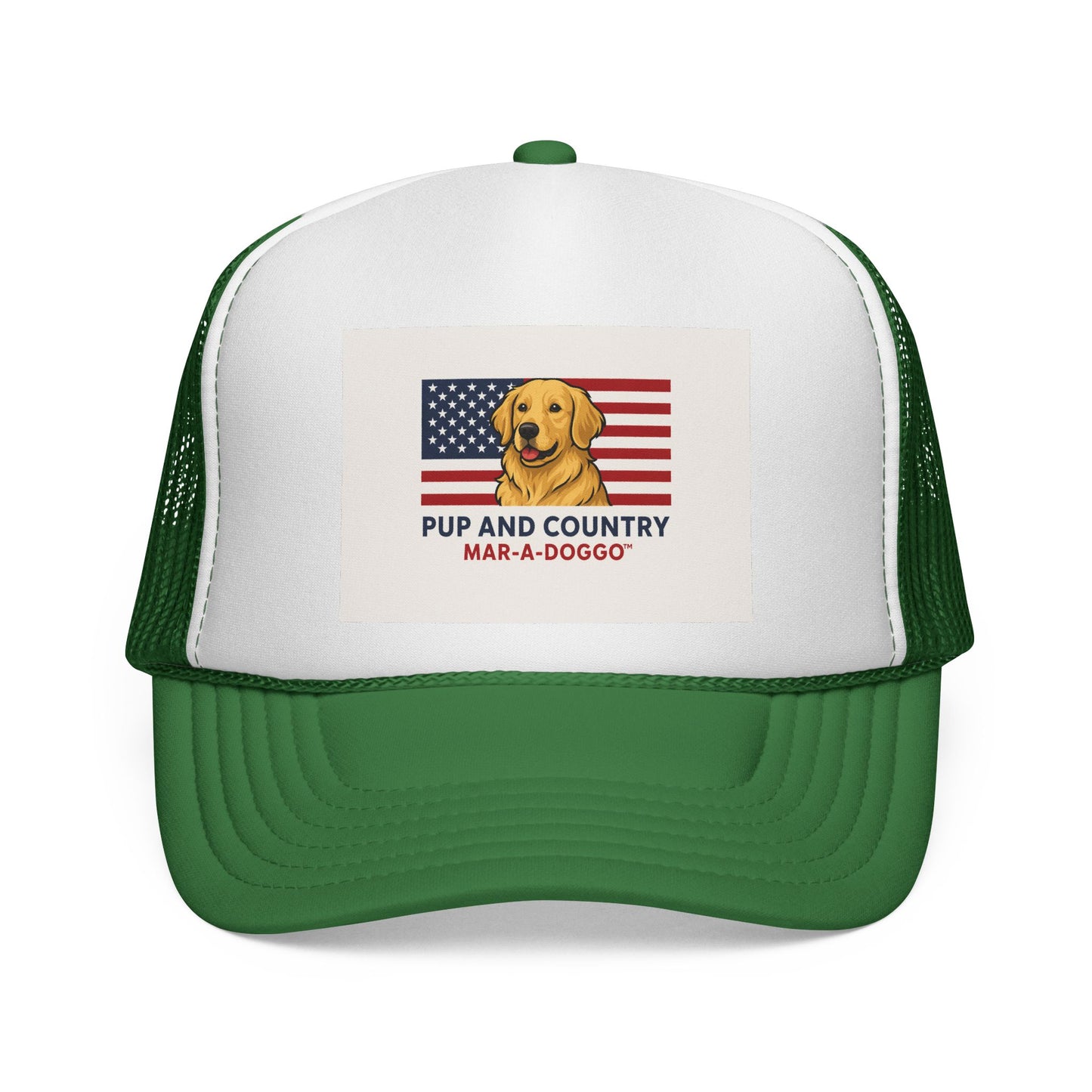 Pup & Country Trucker Cap (One Size Fits Most)