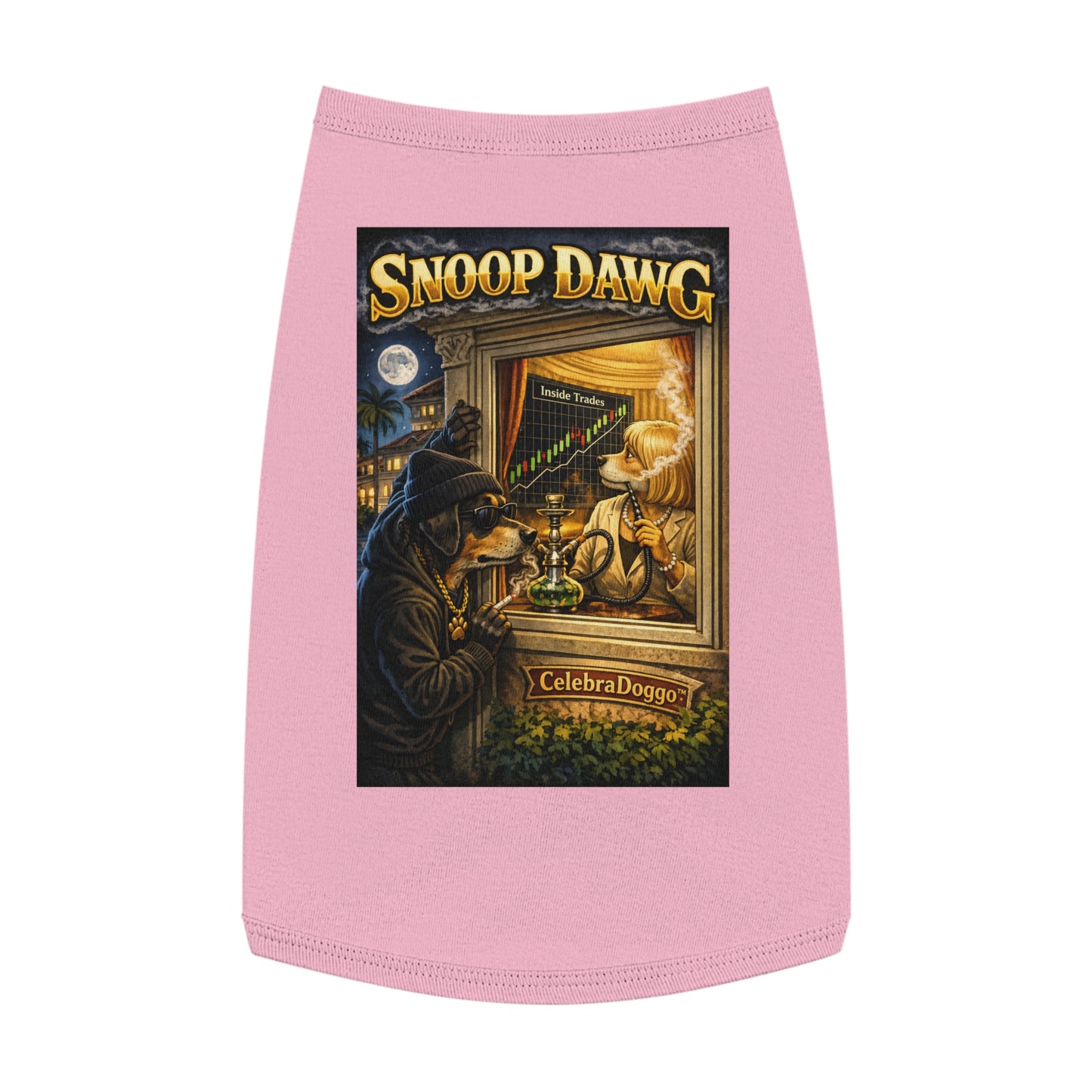 Dog Shirt "Snoop Dawg" Vintage Celebration Graphic