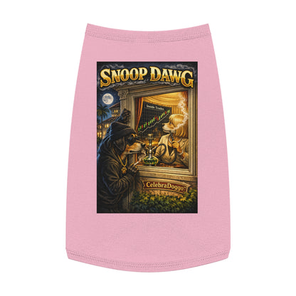 Dog Shirt "Snoop Dawg" Vintage Celebration Graphic