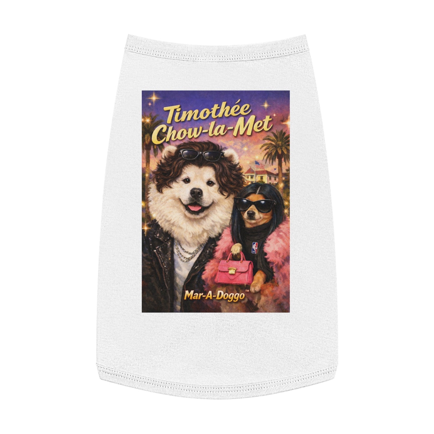 Timothée Chow-la-Met (Dog Tank Top)