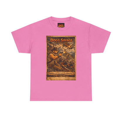 Dogg Savage Retro Graphic Tee — Vintage Adventure Poster T‑Shirt