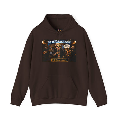 Pete Dawgidson 'Celebrate Bro' Hoodie — Graphic Celebrity Comedy Pullover