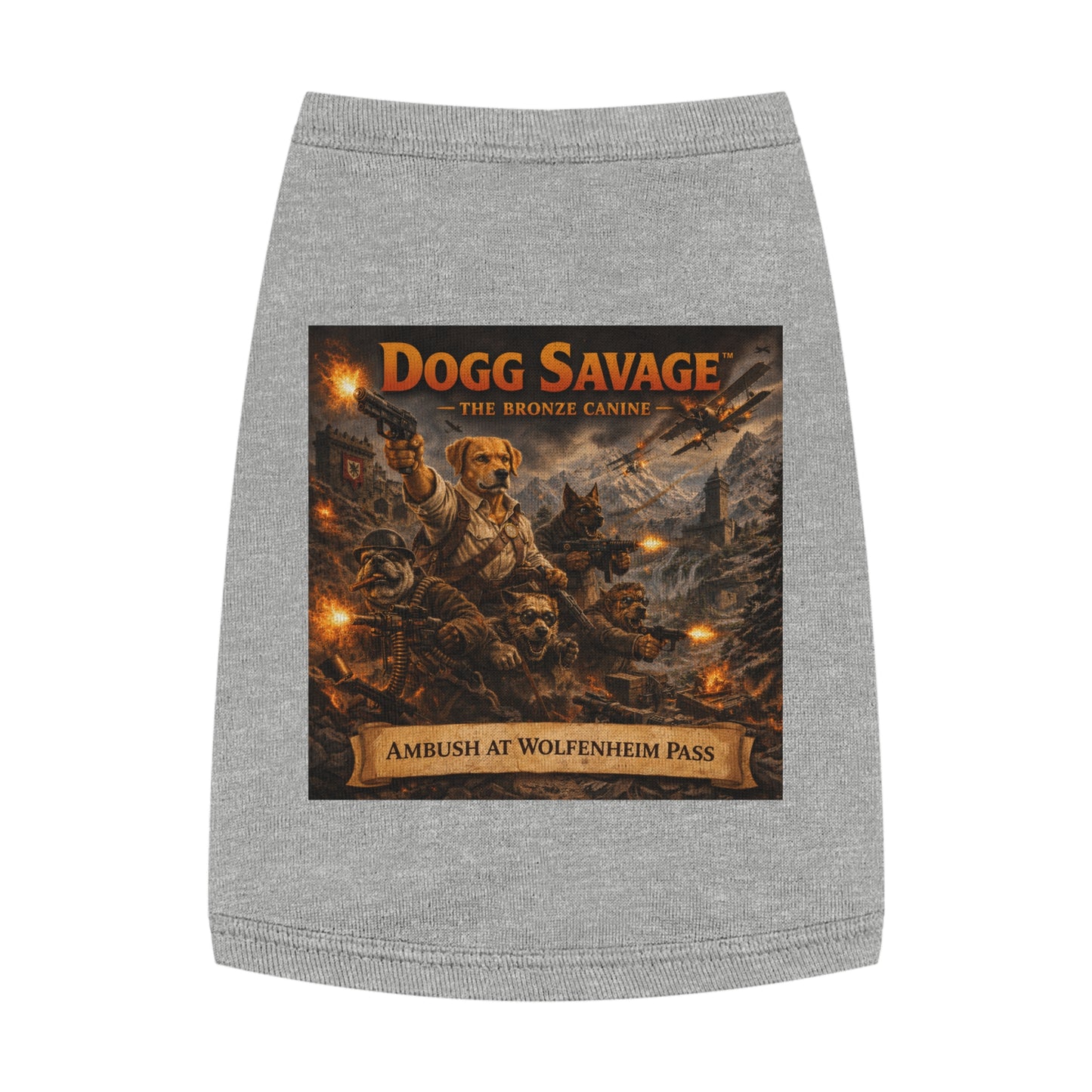 Dog Shirt - "Ambush At Wolfenheim Pass"
