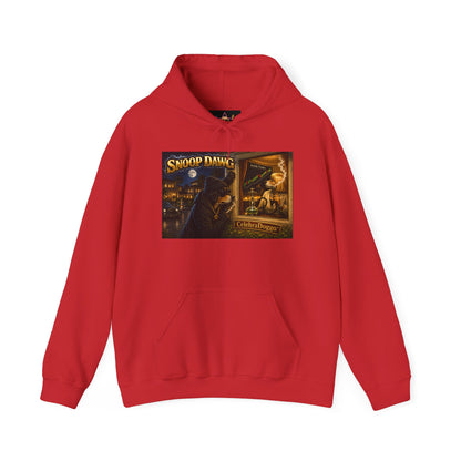 "Snoop Dawg" Tribute Hoodie — Retro Neon Graphic Pullover