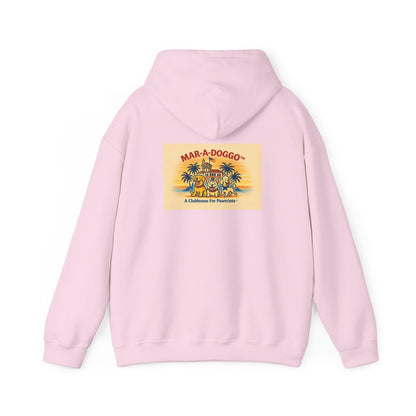 Dog Lover Hoodie — “MAR-A-DOGGO: My Dog Has Great Jeans” Graphic Pullover