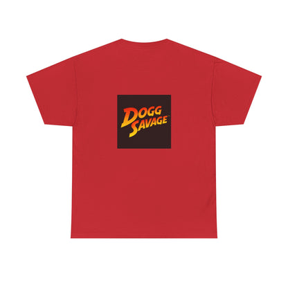 Dogg Savage Retro Graphic Tee — Vintage Adventure Poster T‑Shirt