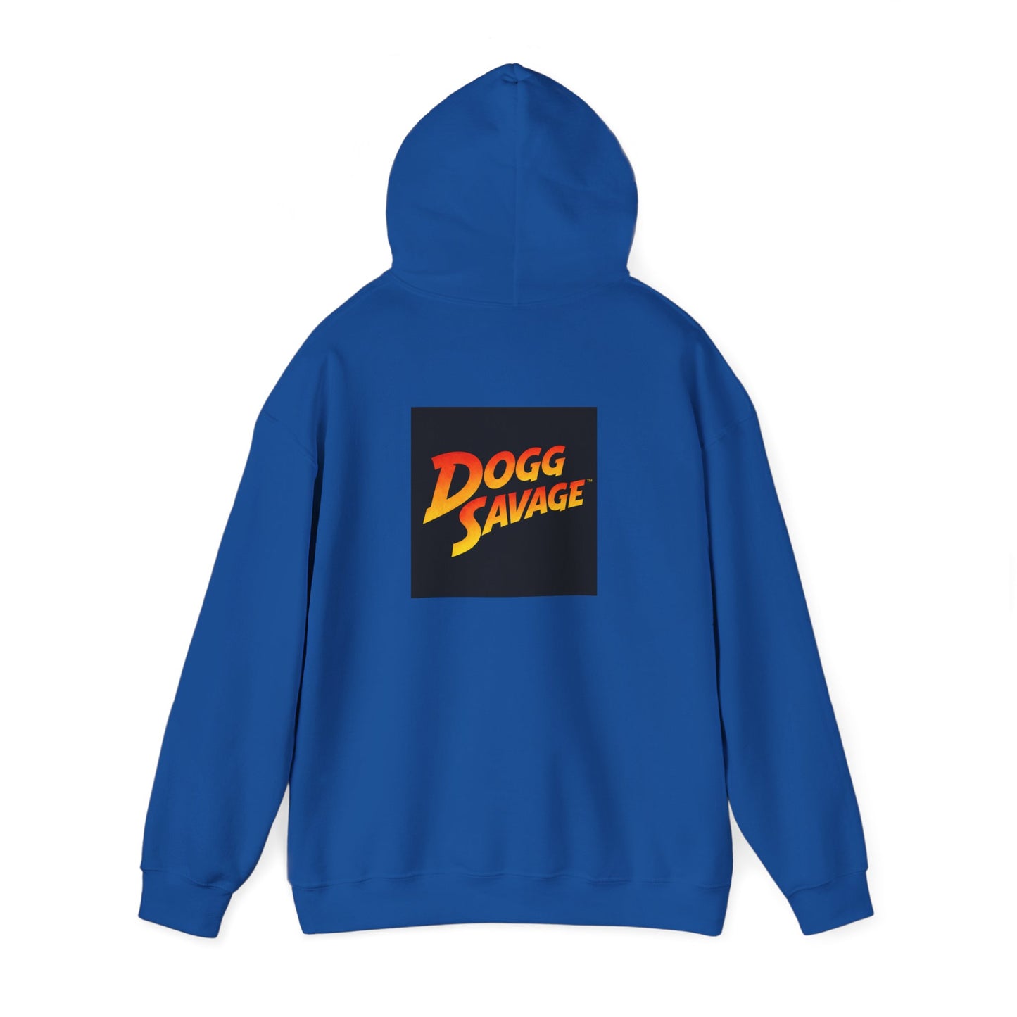 Dogg Savage Graphic Hoodie — Vintage Album Art Pullover "Doublecross At Tikal"