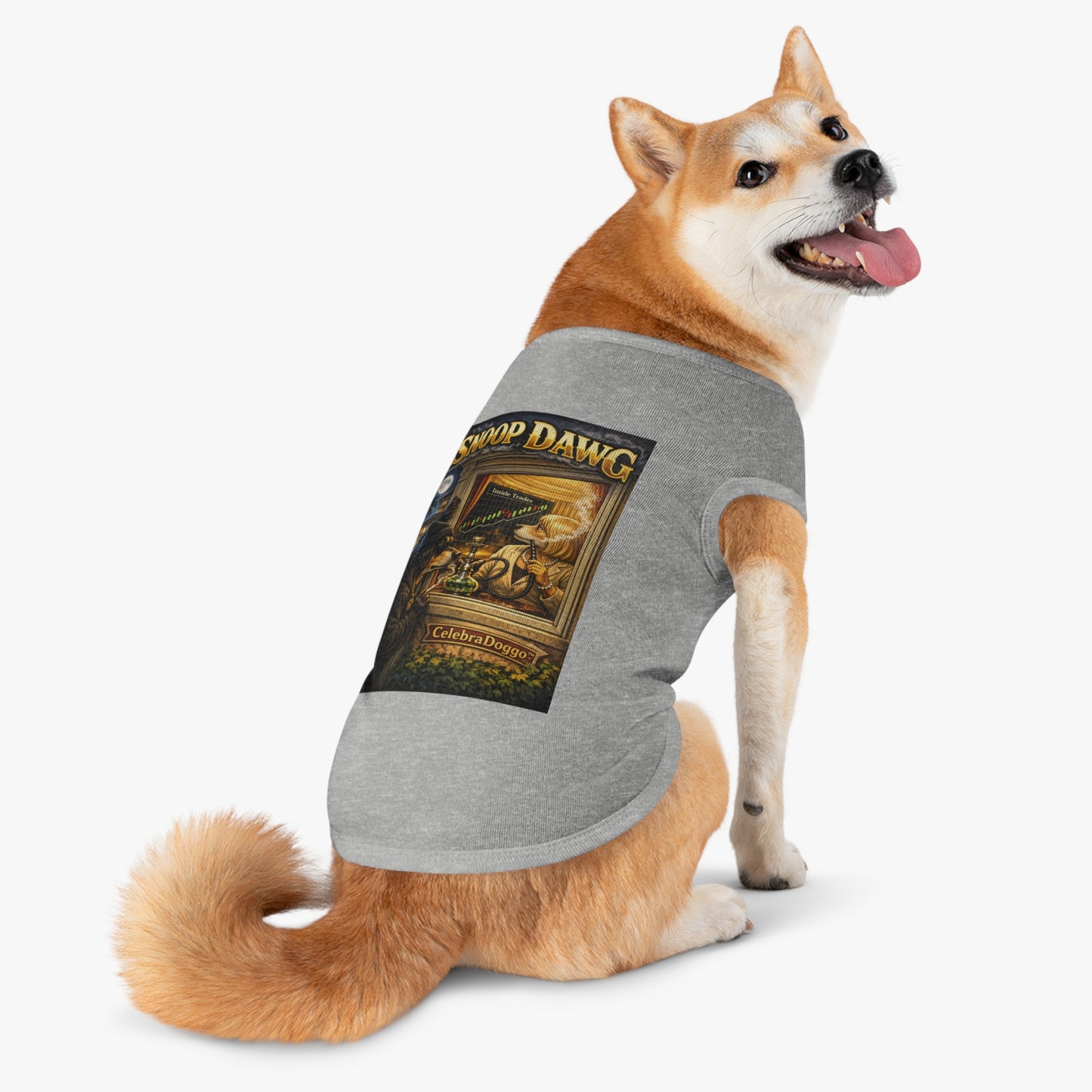Dog Shirt "Snoop Dawg" Vintage Celebration Graphic