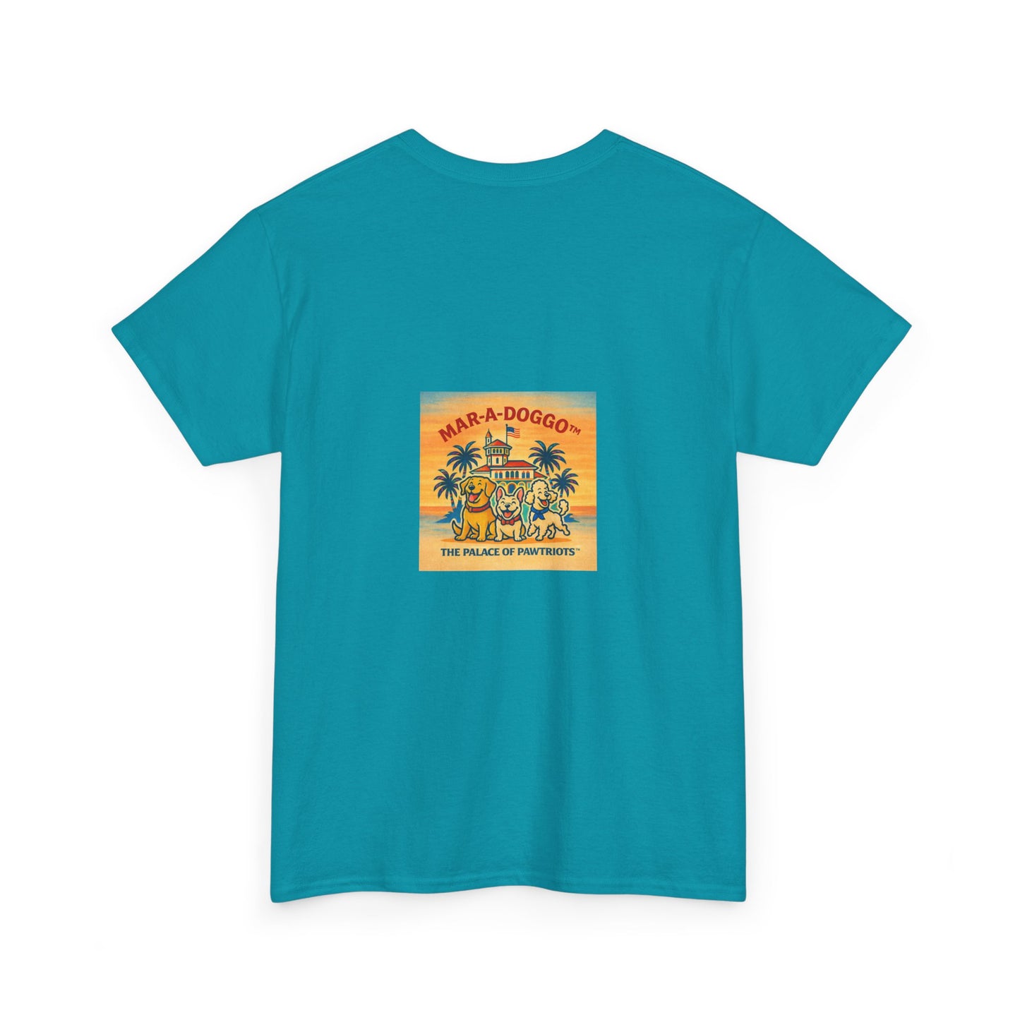 T-Shirt — "Mar-A-DoggO" Patriotic Dog Tee (Land of the Free)