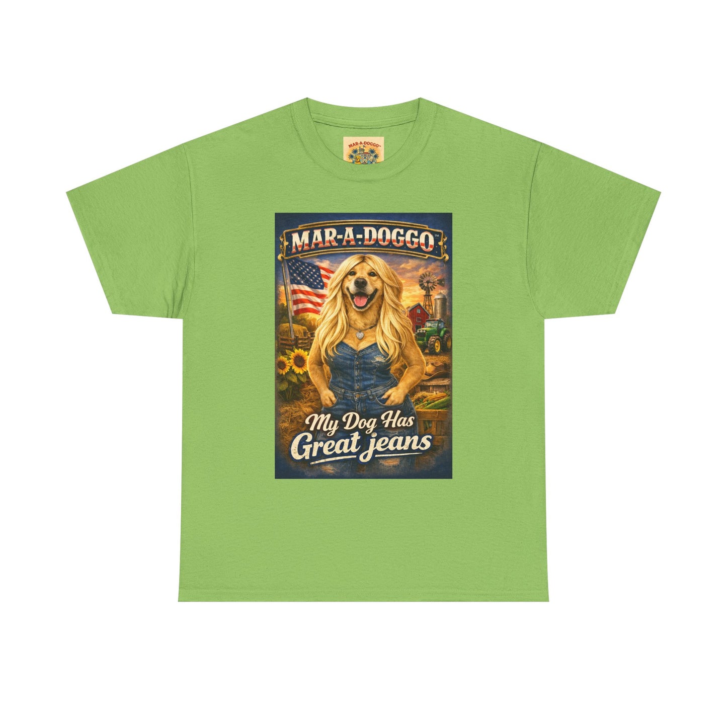 Mar-A-Doggo 'My Dog Has Great Jeans' T-Shirt