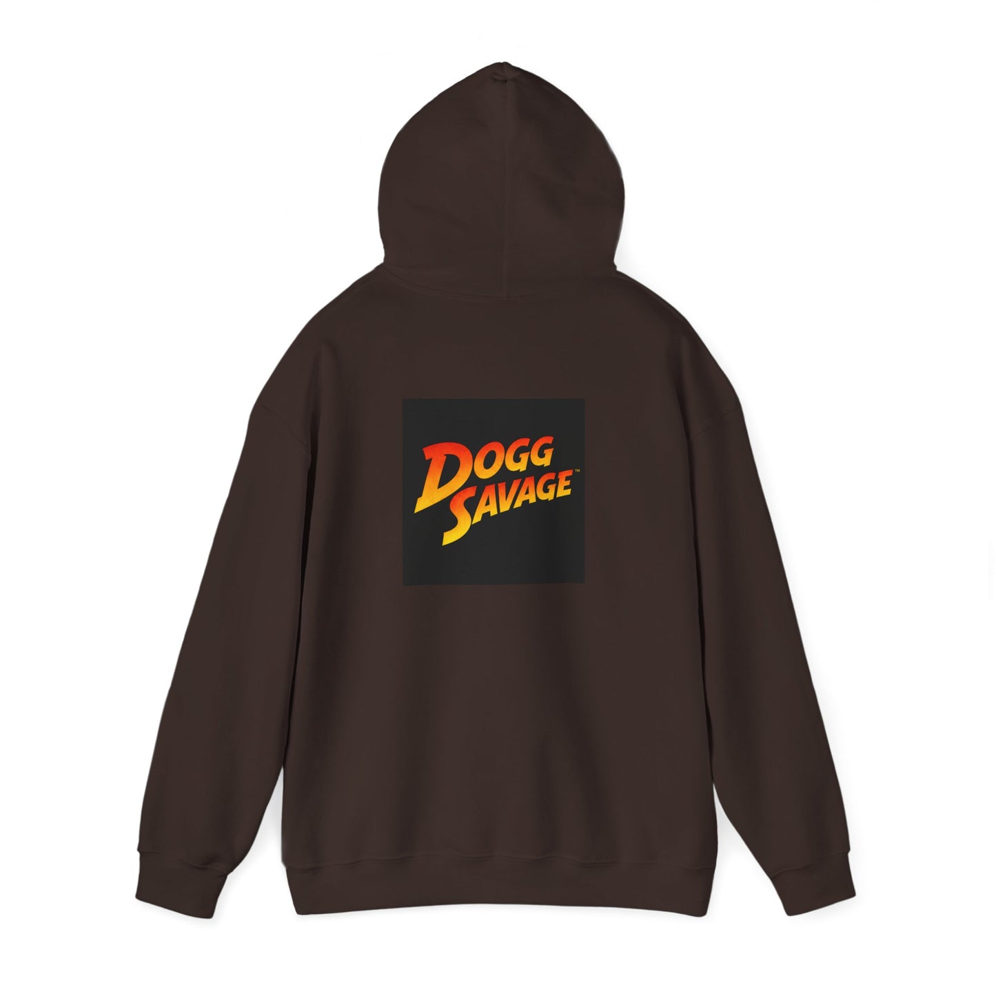 Dogg Savage Vintage Adventure Hoodie "Fury In The Skies Of Angkor Wat" — Retro Logo Pullover