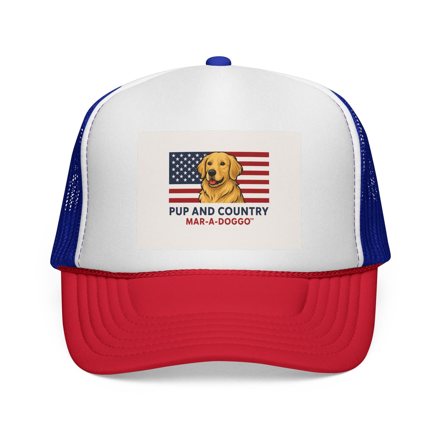 Pup & Country Trucker Cap (One Size Fits Most)